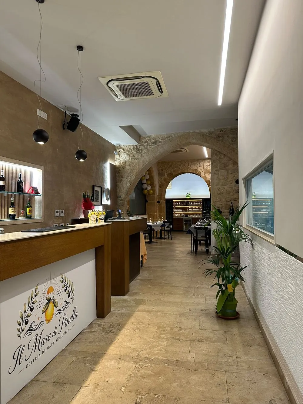 Sala interna accogliente